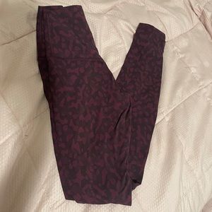 Lululemon align formation camo dark Adobe 28